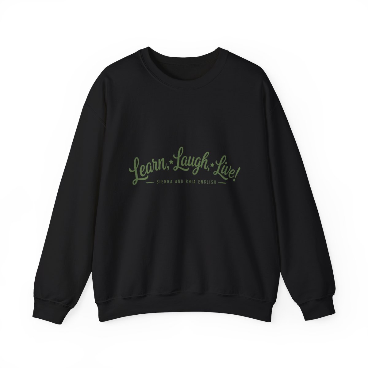 Sierra and Rhia English "Learn Crewneck - Official sweatshirts merchandise