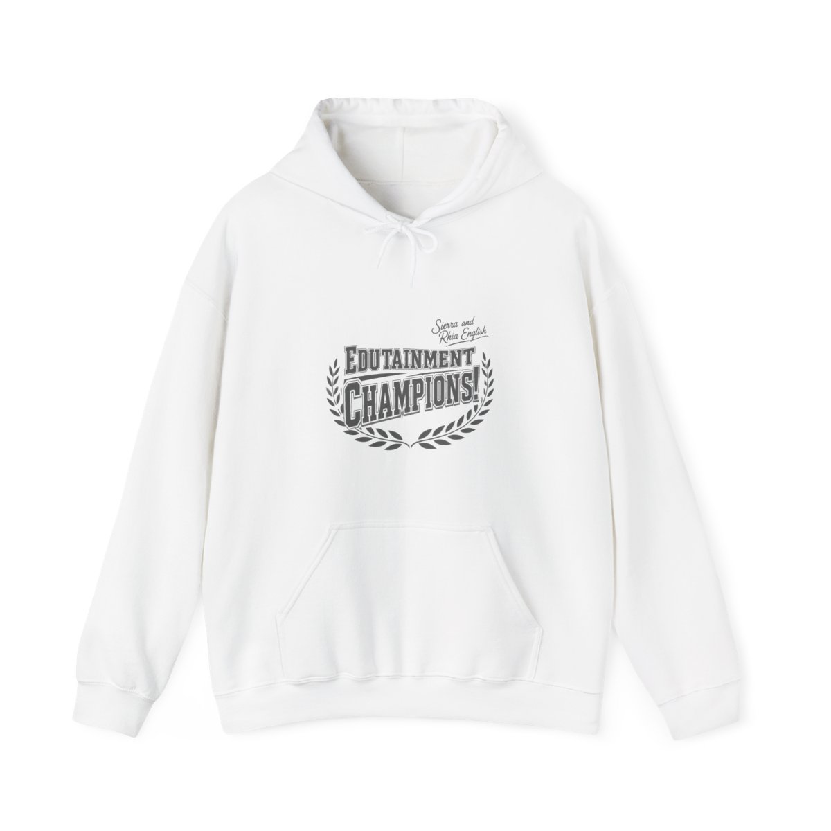 Sierra and Rhia English "Edutainment Champions!" Hoodie - Official hoodies merchandise